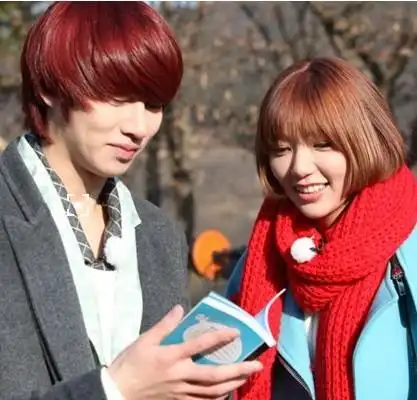 【图】金希澈和雪芙我们结婚了度蜜月 遗憾女方未穿比基尼