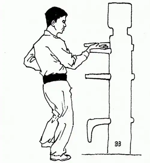 咏春木人桩实用功法165法:左右抛掌,内外摊手
