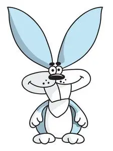 搞笑兔子卡通图片