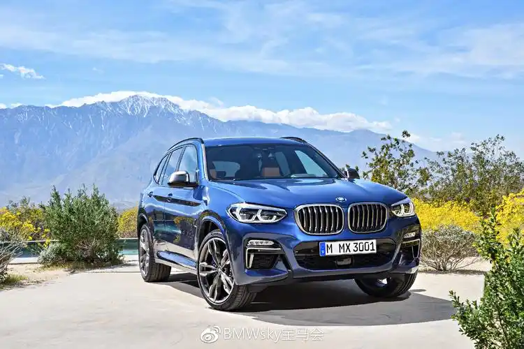 独家! 全新一代bmw x3全球首发!