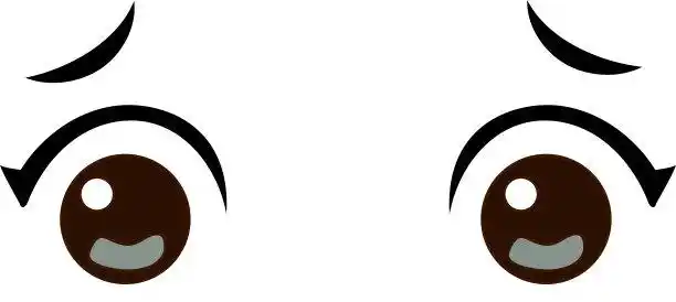 人的眼睛,女孩,两个物体,活力,美正版矢量图素材下载