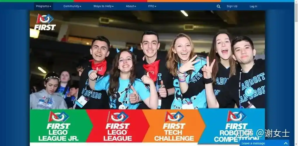 官网:first robotics competition与robocup不同的是,first系类比赛