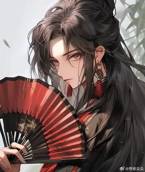 水墨古风男生头像