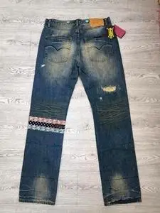 clot陈冠希李维斯长寿一代同款牛仔裤经典之作 501直筒宽