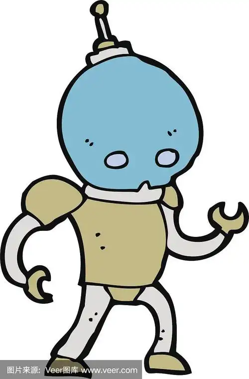 自动的,外星人,卡通,太空,图像