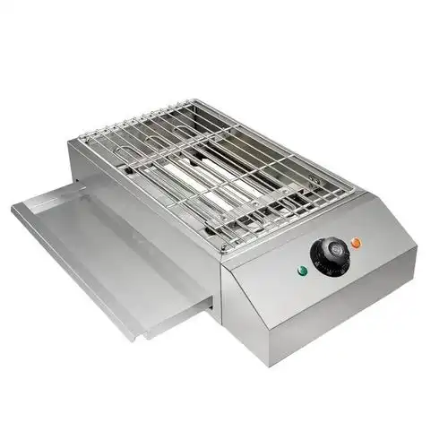 烧烤电烤炉商用古达无烟摆摊烤串机家用小型烤肉机室内羊肉串烧烤机器