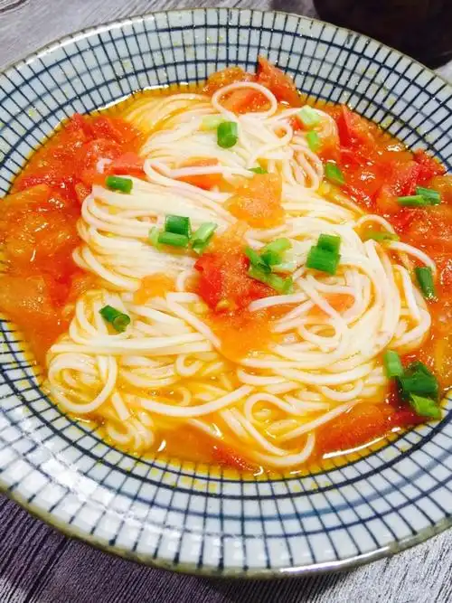 duoduo宝做的番茄面