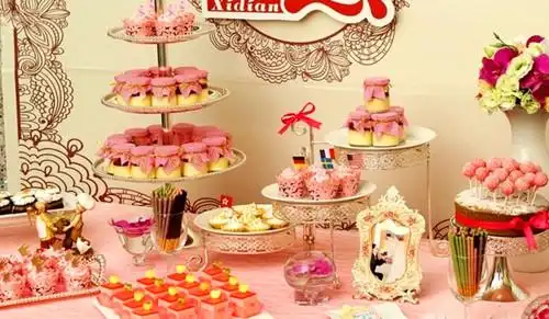 婚礼甜品台布置创意分享如何布置好看又省钱的甜品台