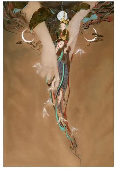 敦煌壁画 - 堆糖,美图壁纸兴趣社区