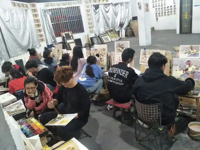 黎城九鼎画室职业高中学生优秀作品欣赏