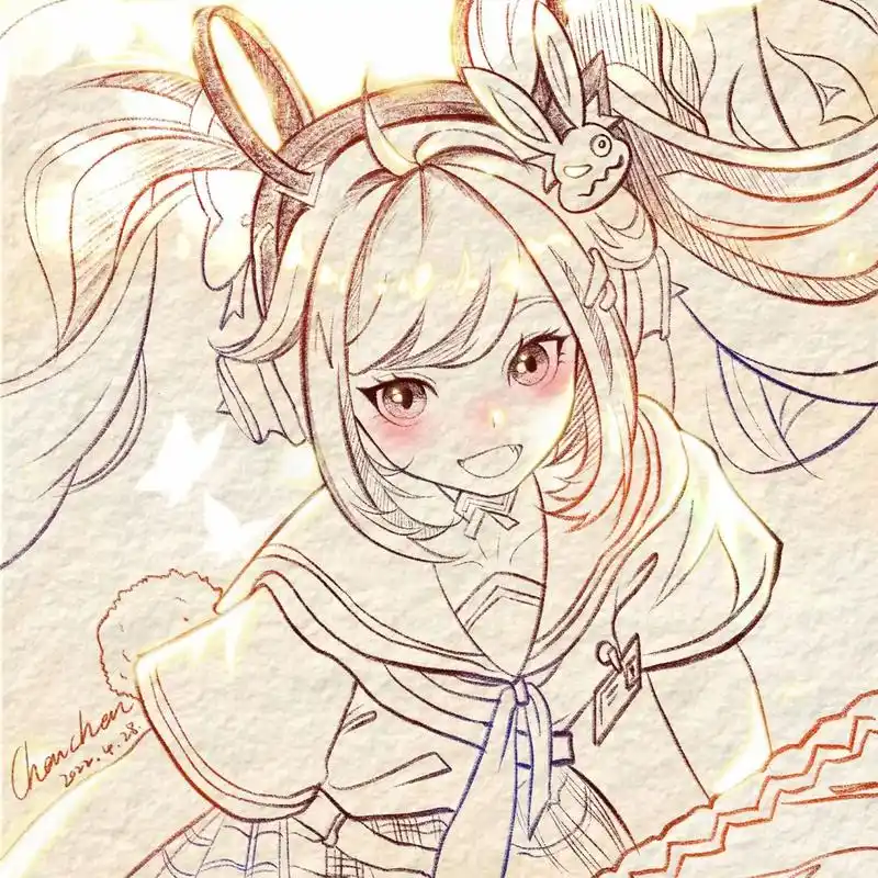 教你画王者荣耀人物—安琪拉(附过程图) 生命就像人