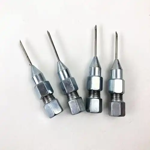 针式尖油嘴枪嘴尖头黄油枪尖嘴针头式超细孔可拆分尖嘴黄油嘴 针式尖