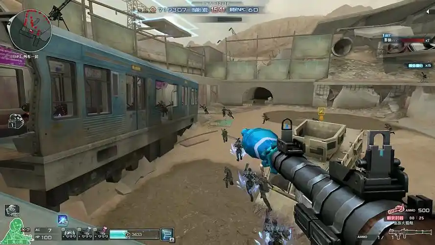 cf新巨人城废墟表演——l86lsw- 猎人ss