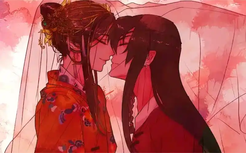 《天官赐福》花城等了谢怜八百年,才换来今天的新娘殿下