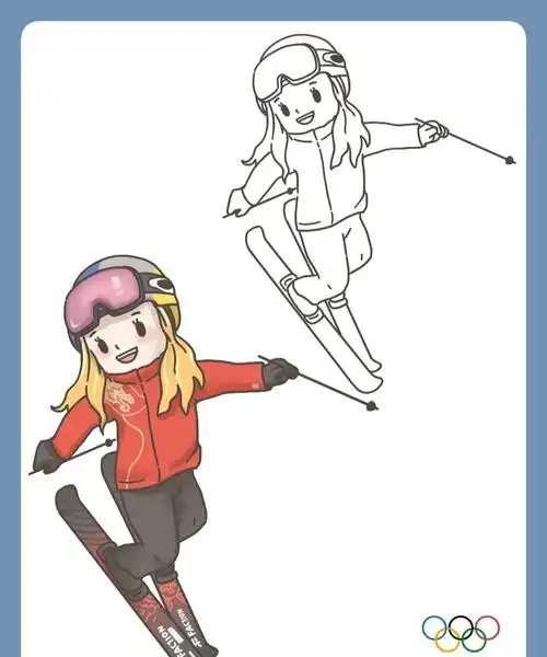 学会了简笔画的人物,就可以为自己喜爱的演员,运动员,亲人朋友来设计