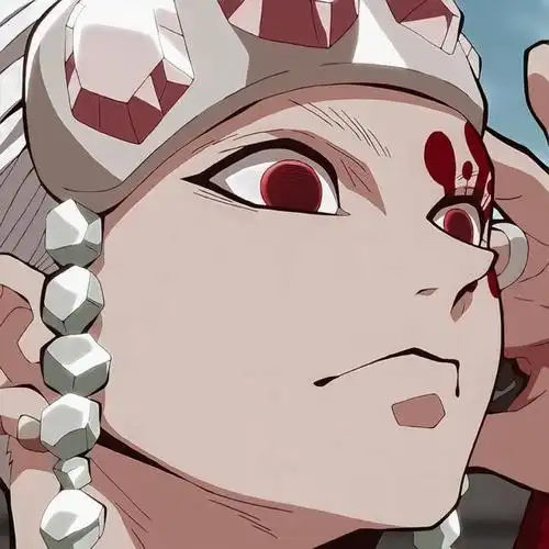 「第23期」动漫男头:鬼灭之刃 音柱宇髄天元无水印男生头像