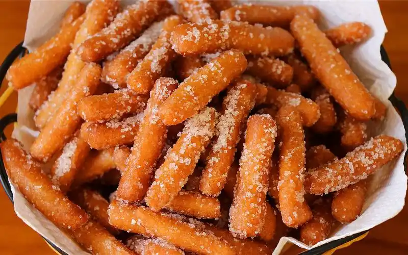 【江米条】记忆深处的老味道,咬一口嘎嘣脆_哔哩哔哩_bilibili