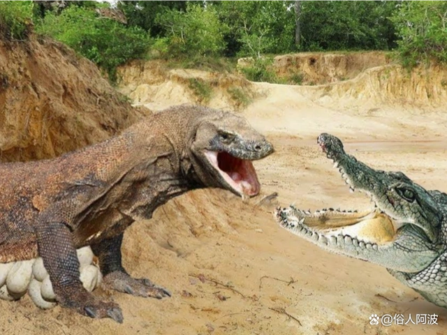 科莫多巨蜥与猛兽们的战斗力对比