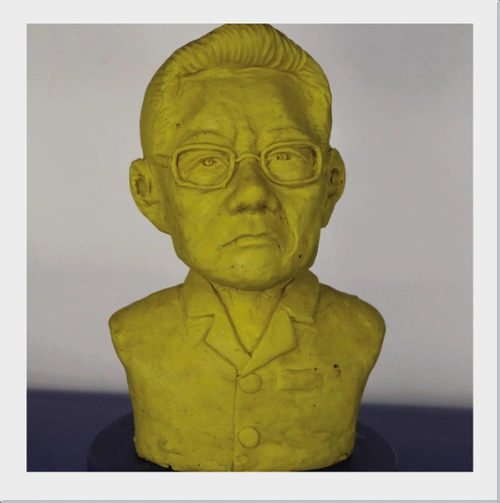 泥塑《钟南山》-运城市人民政府门户网站