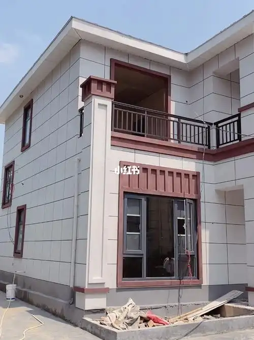 周口鹿邑两层别墅已完工欢迎老乡前来参观