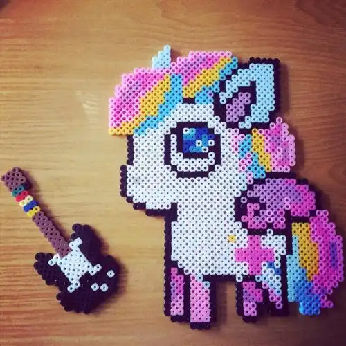 拼拼豆豆超萌十二星座 拼拼豆豆简单又可爱的图片