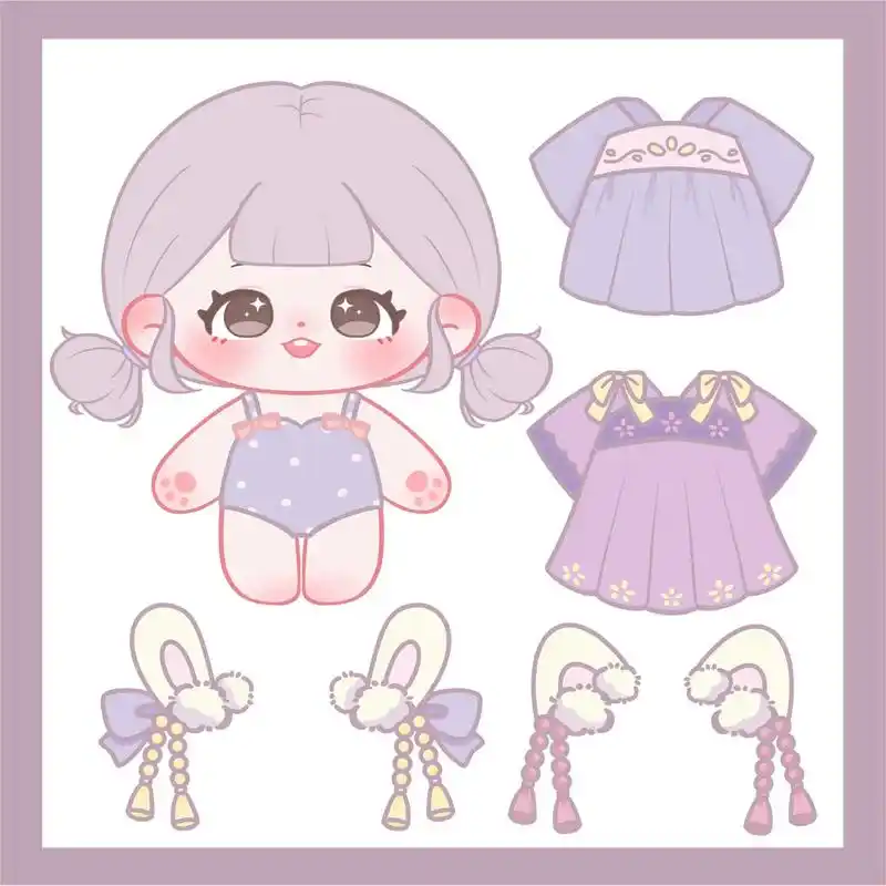 樱花娃娃贴纸素材 #崽崽穿搭 @月亮吃掉了 @银 白杏@17 - 抖音