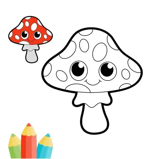 幼儿园 涂色简笔画,可打印*彩印 低幼在美术启蒙时,可以用 - 抖音