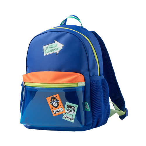 李宁儿童书包男女小童新款正品反光条双肩运动背包ybdr008