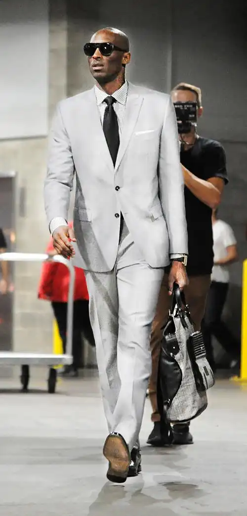 科比-篮球之神的西装穿搭之道