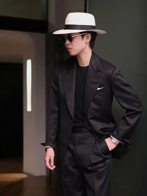 ootd夏天穿西装高级感穿搭