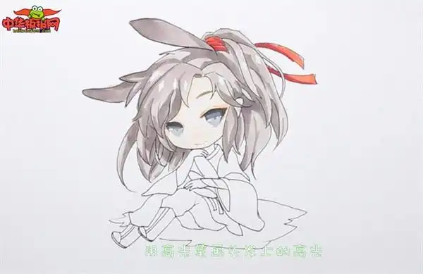 q版魏无羡简笔画怎么画