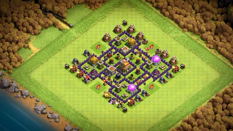 2021最新部落冲突7本最强布阵部落战可用内附链接直接复制使用