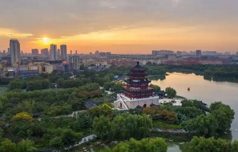 遇见济宁丨在公园等你,共赴一场春意_休闲_城市_南池