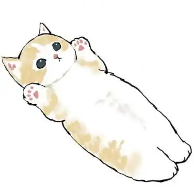 可爱猫头像萌萌哒图片躺着的猫咪也太萌了