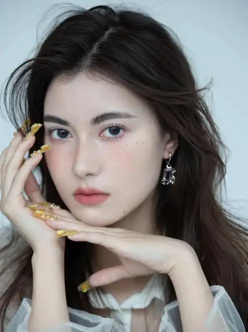 美式白开水妆容风格新作