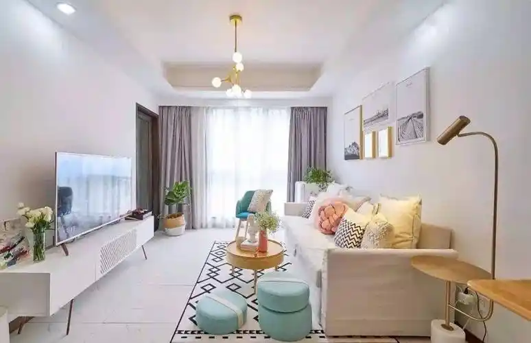 小户型客厅装修效果图简约大方风格多样总有一款能触动你的心弦