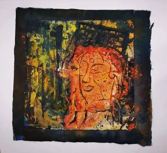 写生啦艺术家王丽娜综合材料作品欣赏