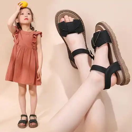 女童凉鞋2019新款时尚夏季鞋子小女孩