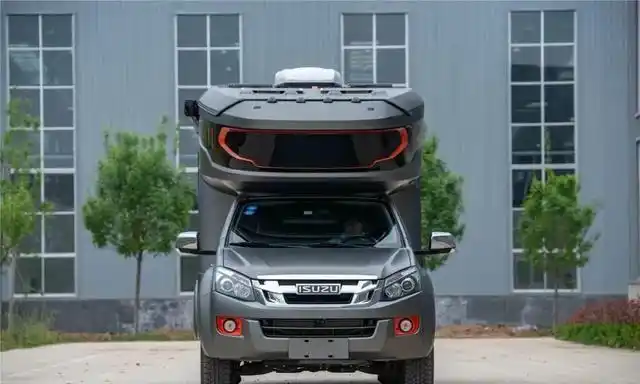 五十铃皮卡房车25t分时四驱能越野睡觉30多万性价比高