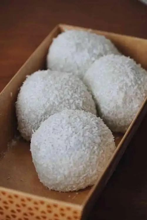 白米百味米糕(紫藤路店)-"最喜欢吃的是白白那个桂花糕,黑豆大家都很.