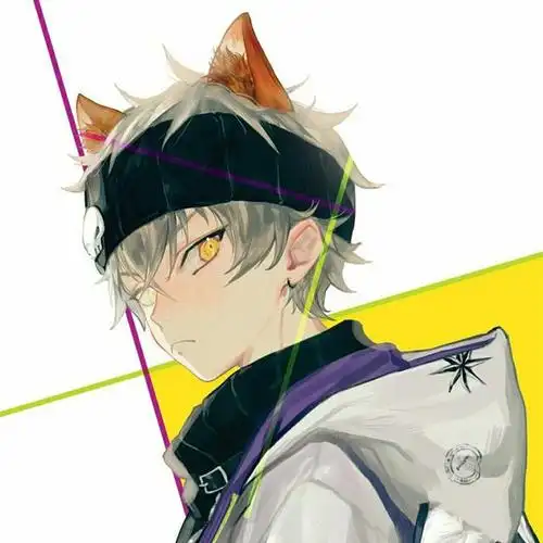 二次元男生头像 侧颜杀