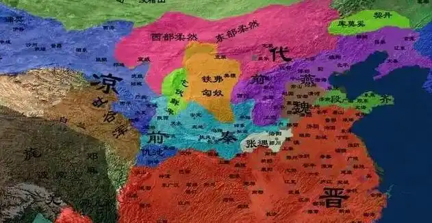 冉闵的"屠胡令"具体有两条,一是下令禁止胡人持有武器,违者斩(「内外