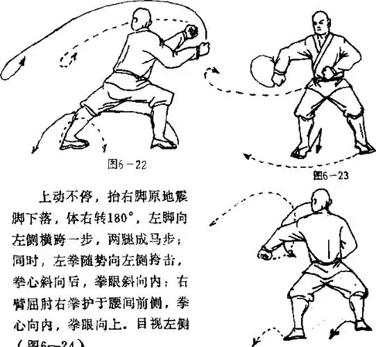 少林八门八极拳图解说明|少林八极拳|武术世家