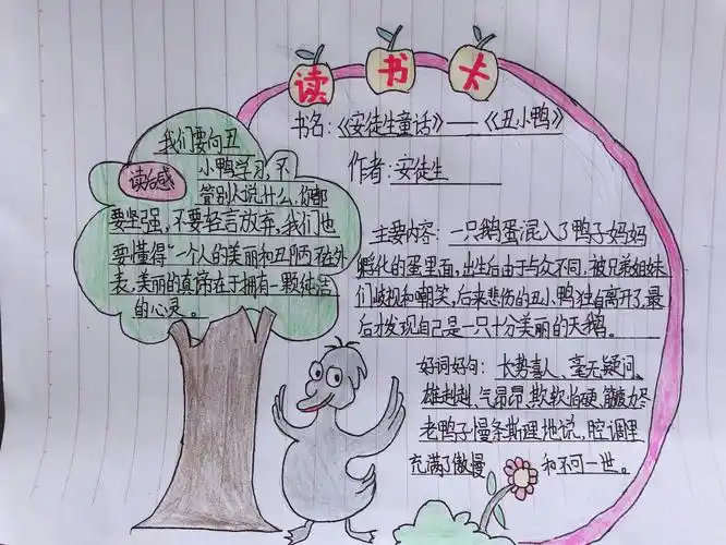 《安徒生童话》——精美读书卡