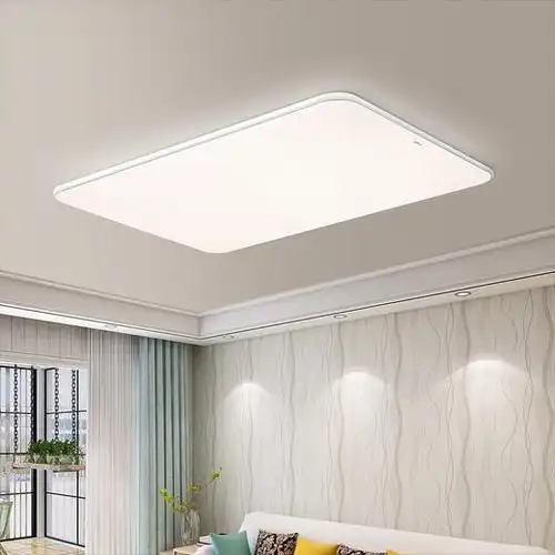 欧普照明冰玉s套餐三段调光客厅灯白色简约超薄吸顶灯