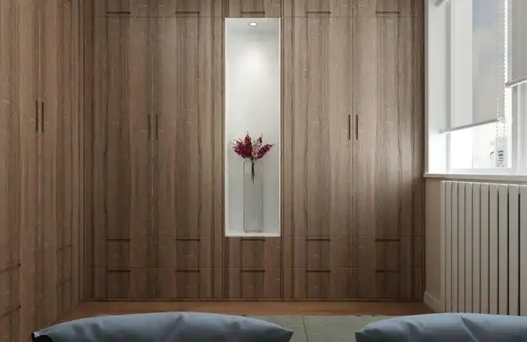 三居室现代简约之家衣柜装饰设计_齐家网装修效果图