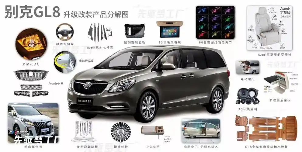 别克gl8豪华升级轻奢改装舒适实用又一个给你改装升级的理由
