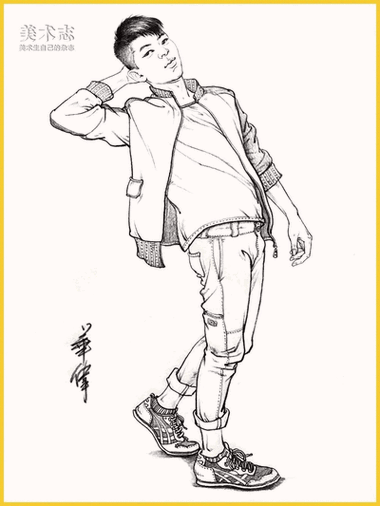 美术集训零基础学速写技法提升二观察方法