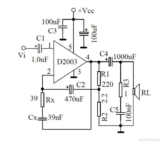 再次改进tda2003小耳放