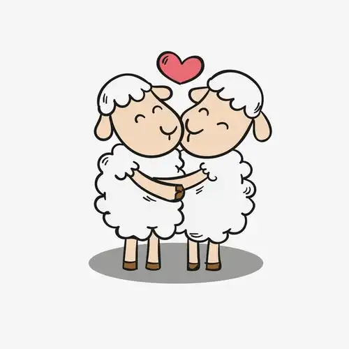 卡通羊png下载